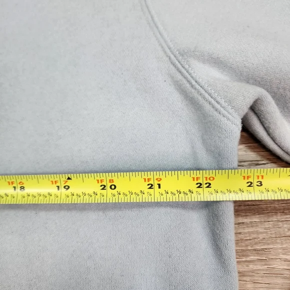 CARDINAL BIRD Graphic Pullover Blue Sweatshirt Crew Neck Collar Large - Picture 8 of 14